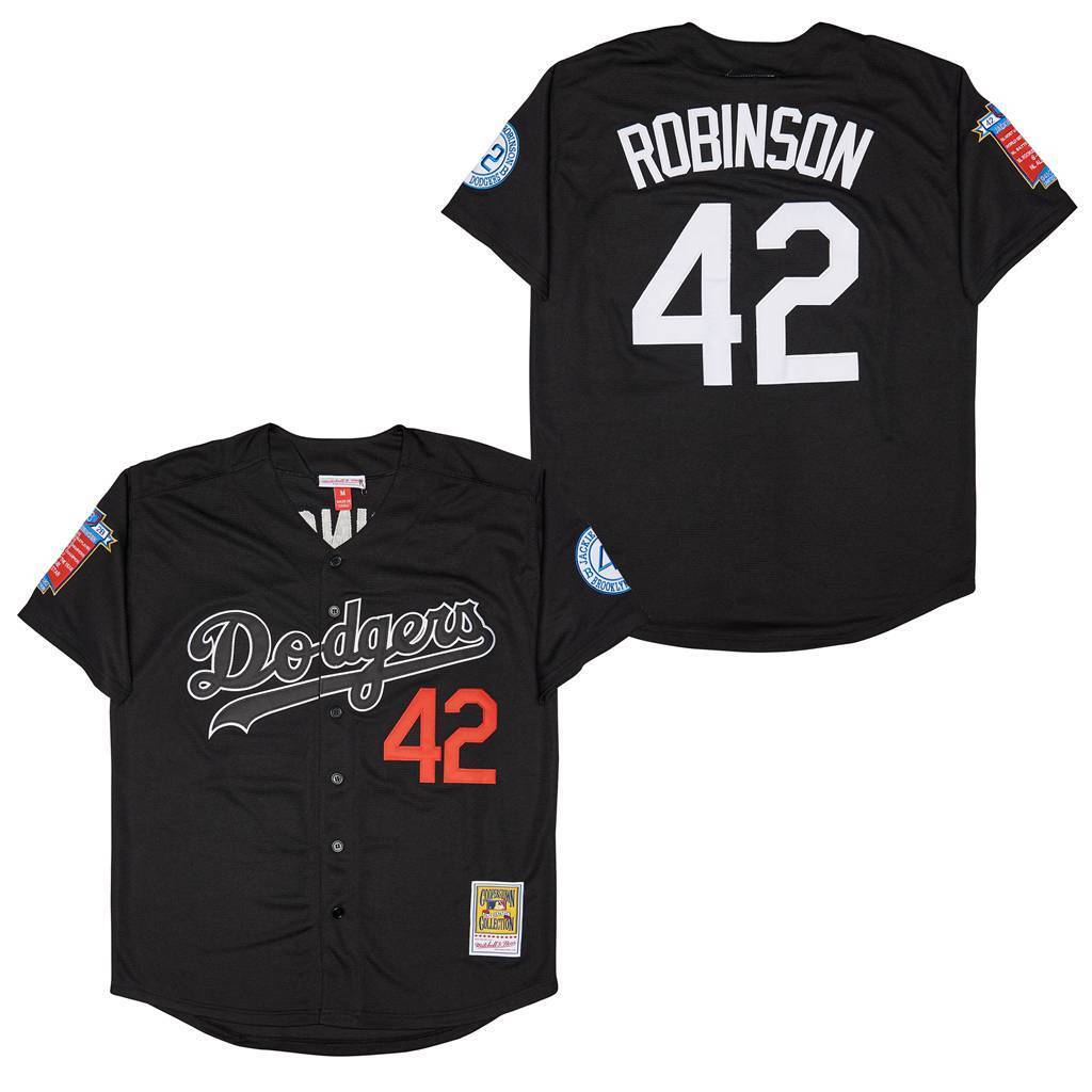 Men's #42 Jackie Robinson Los Angeles Dodgers Baseball Jersey
