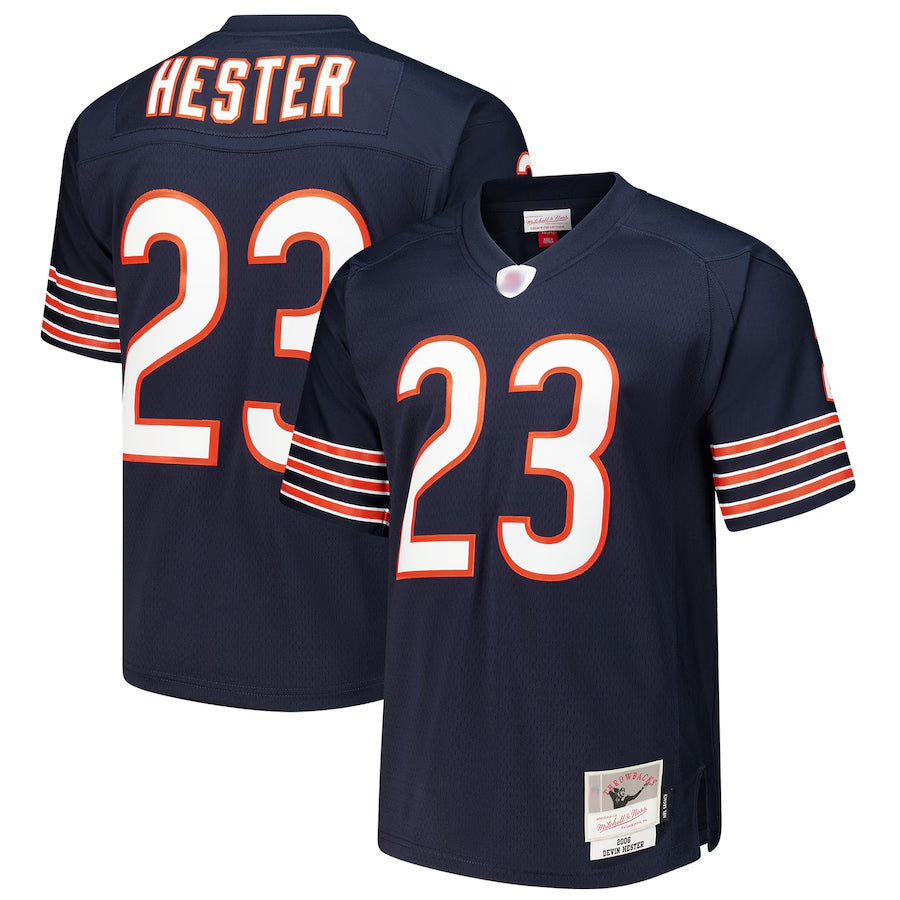 C.Bears #23 Devin Hester Player  Navy Legacy Replica Football Jerseys