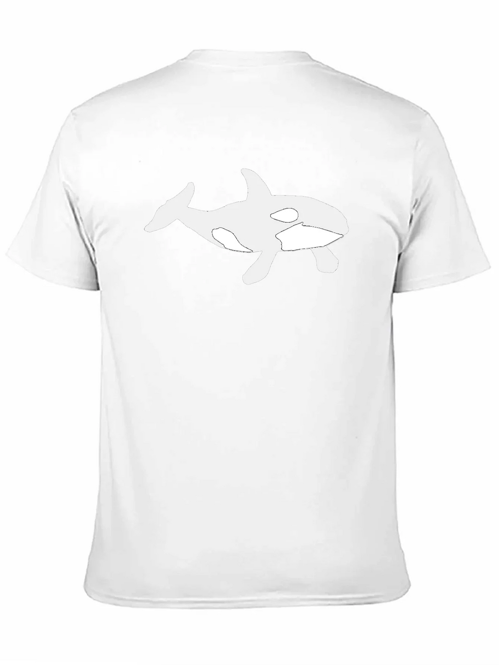 Orca Graphic T-Shirt - Black Cotton Blend
