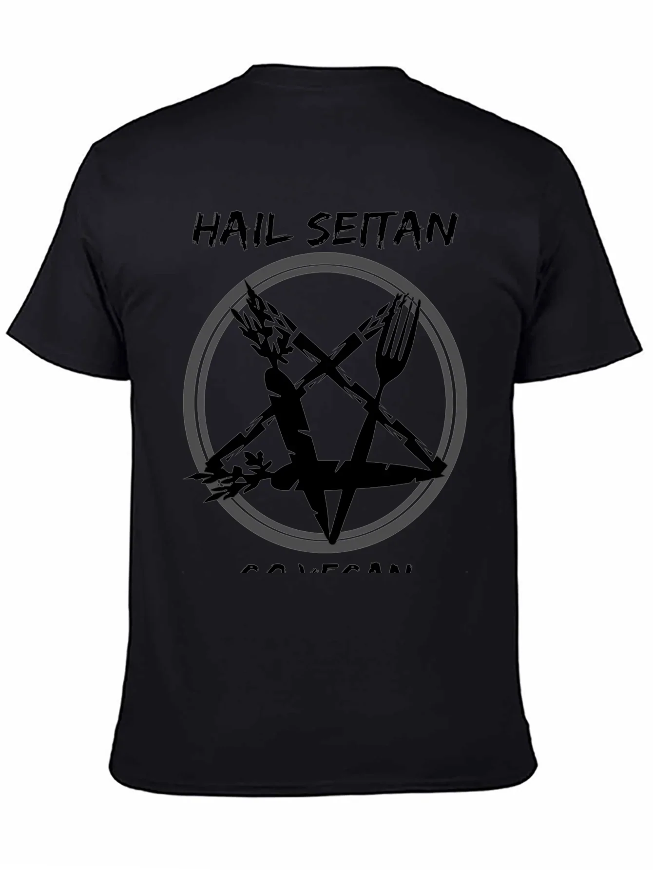 Hail Seitan Vegan Graphic Tee