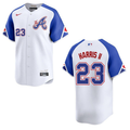 Men's #23 Michael Harris II Atlanta Braves Baseball Jersey
