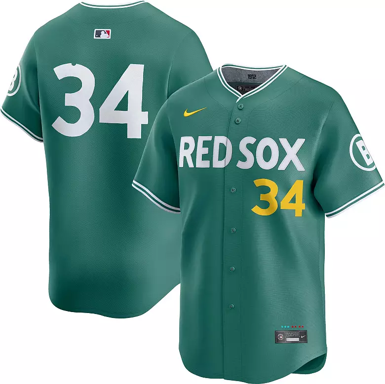 Men's #34 David Ortiz Boston Red Sox Baseball Jersey