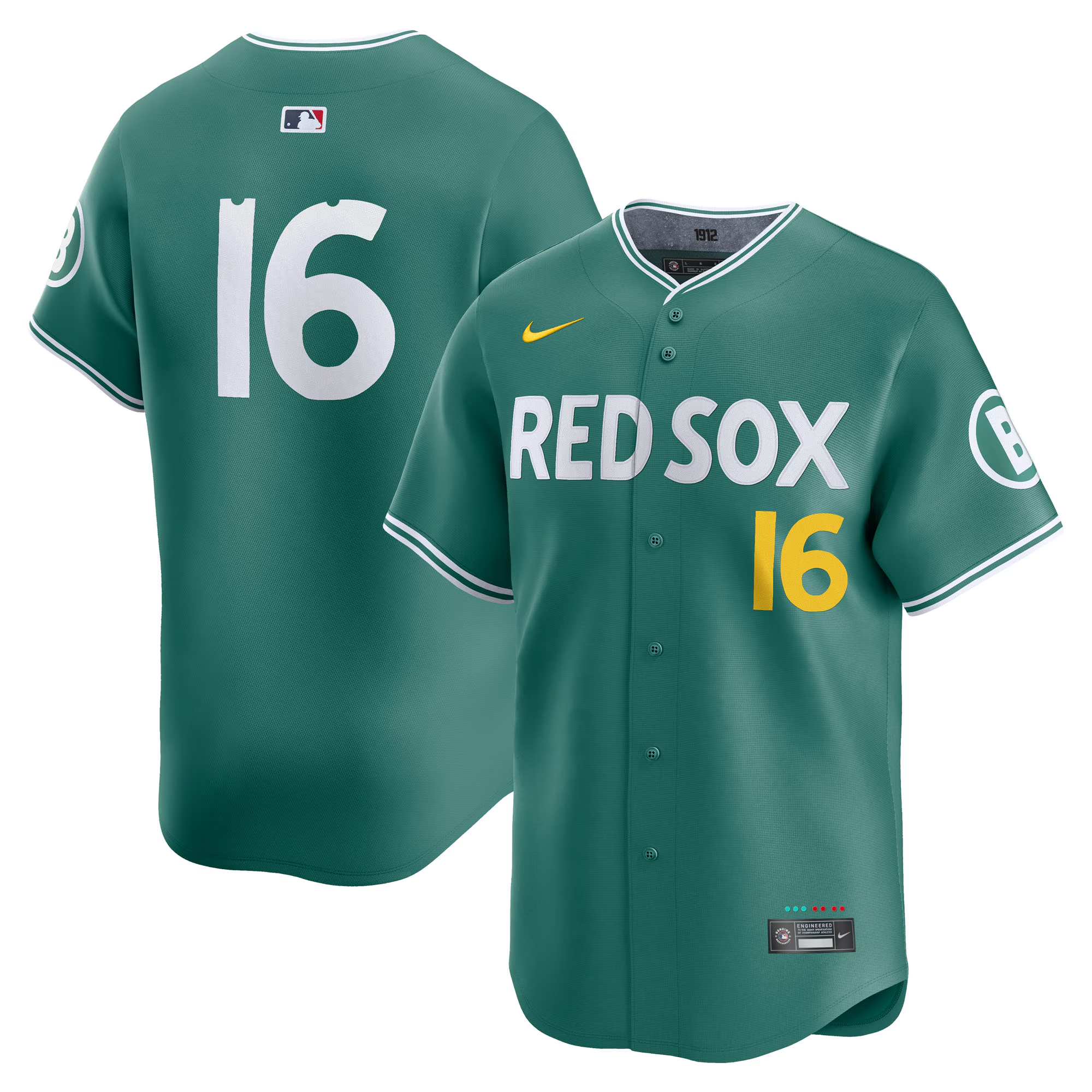 Men's #16 Jarren Duran Boston Red Sox Baseball Jersey