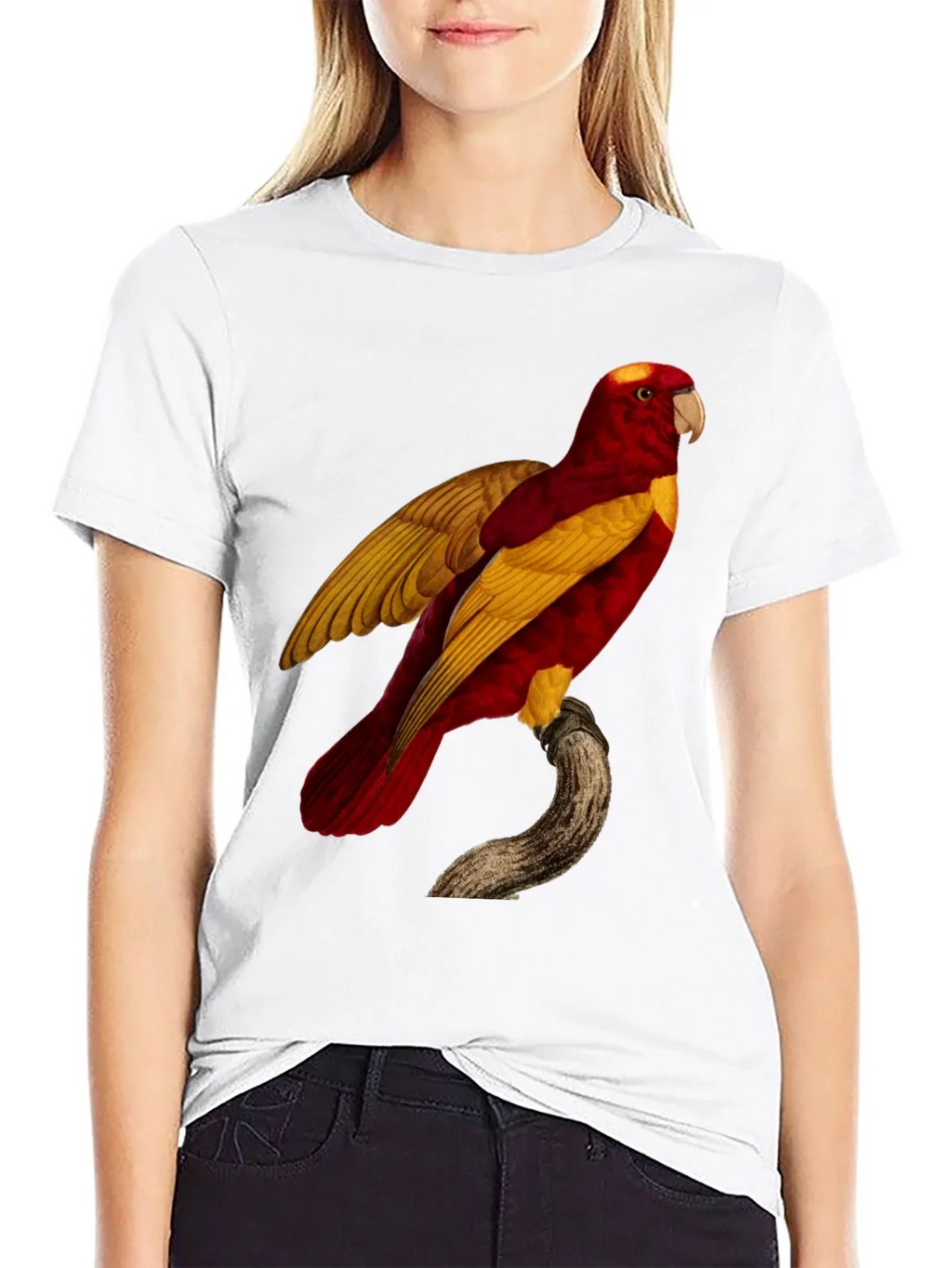 Exotic Parrot Graphic Tee