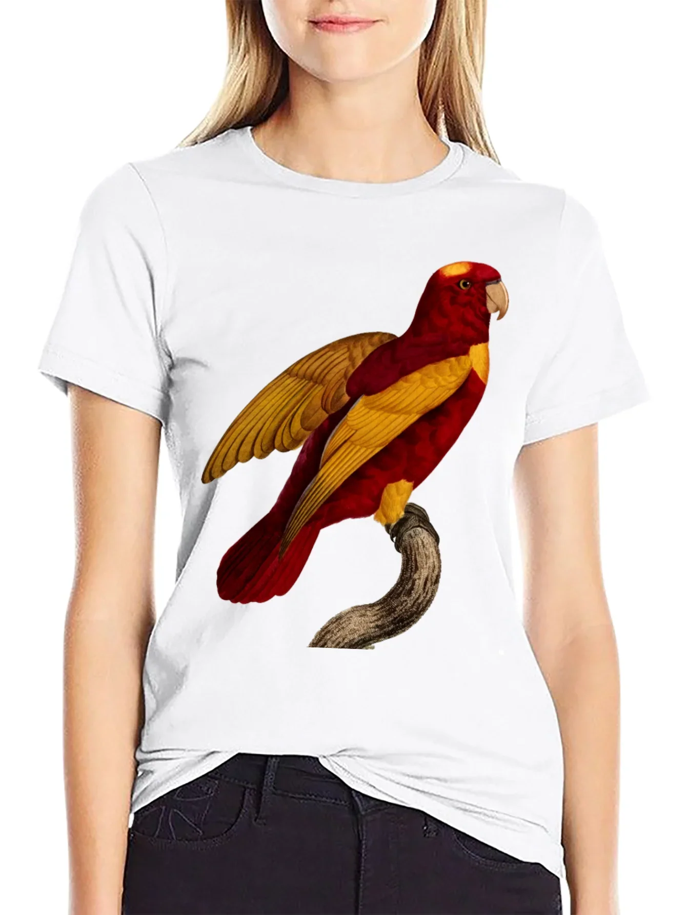 Exotic Parrot Graphic Tee