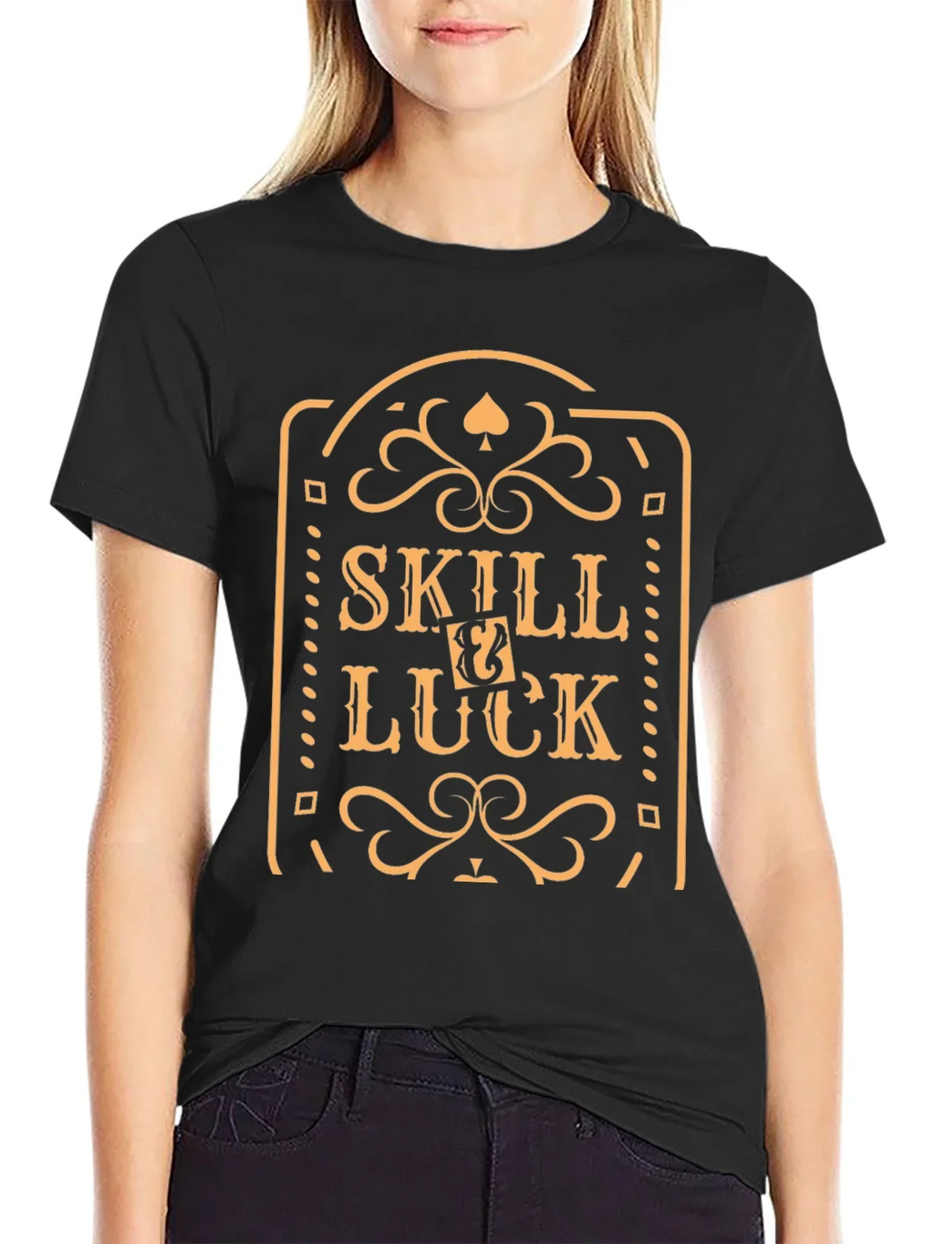 Skill and Luck Graphic T-Shirt