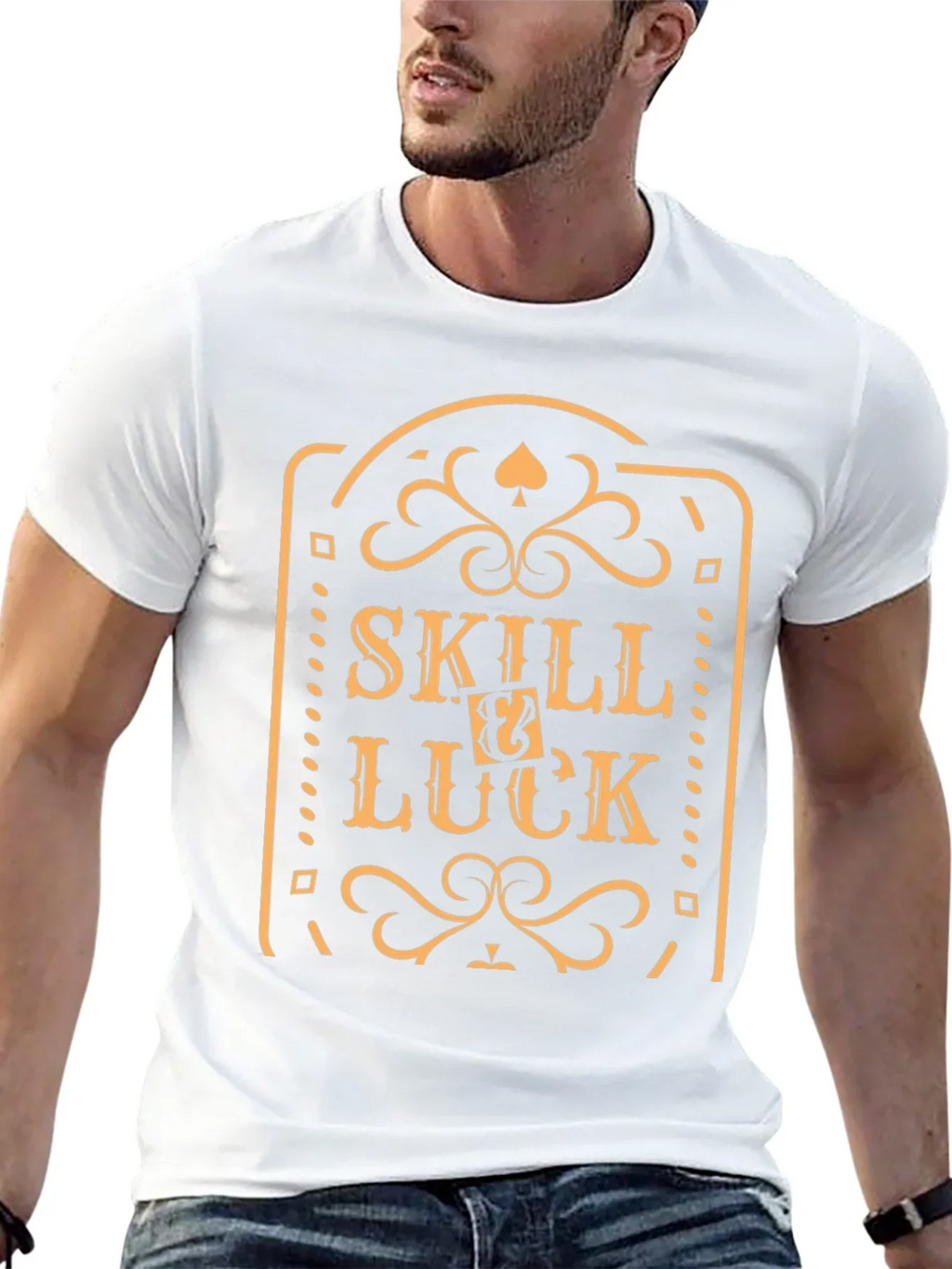 Skill and Luck Graphic T-Shirt