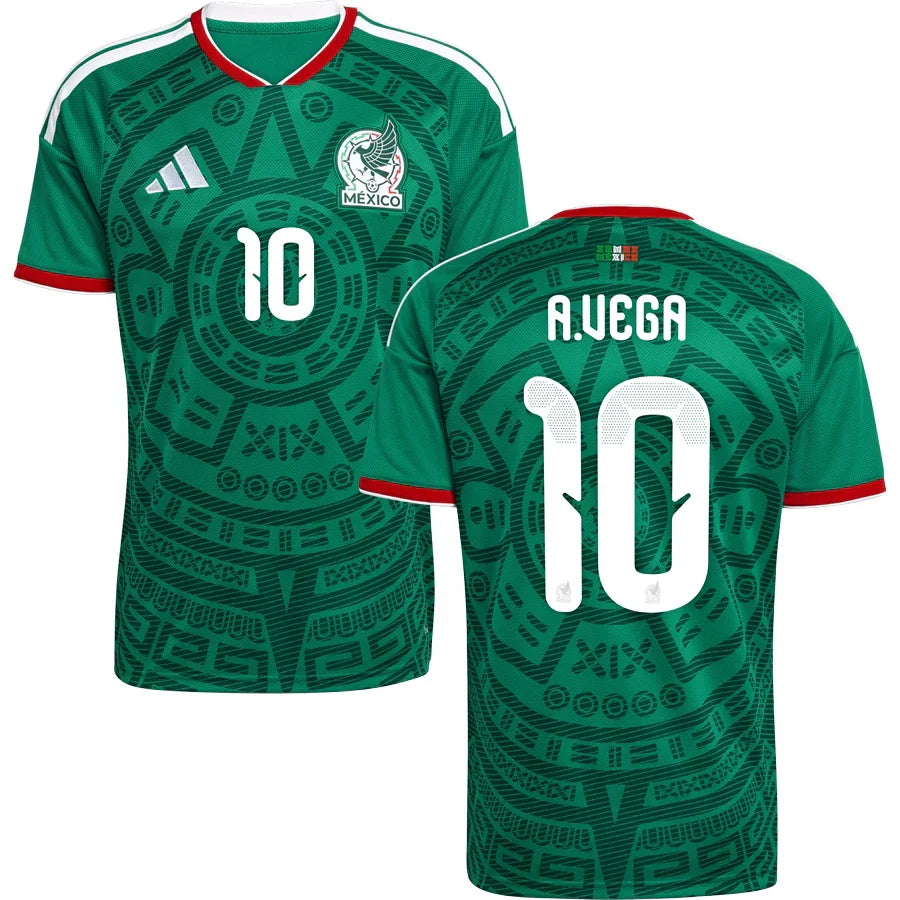 Men’s # 10 Alexis Vega Mexico 2026 World Cup Jersey