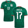 Men’s # 17 Orbelín Pineda Mexico 2026 World Cup Jersey