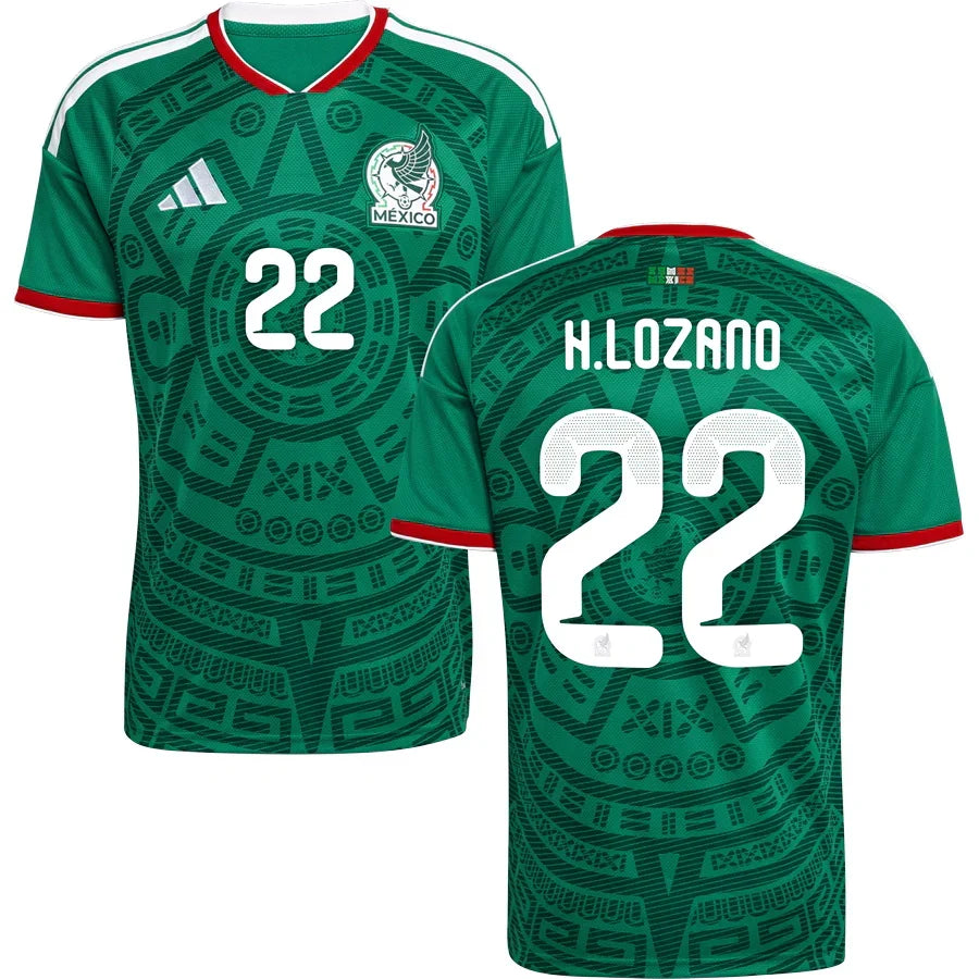 Men’s # 22 Hirving Lozano Mexico 2026 World Cup Jersey