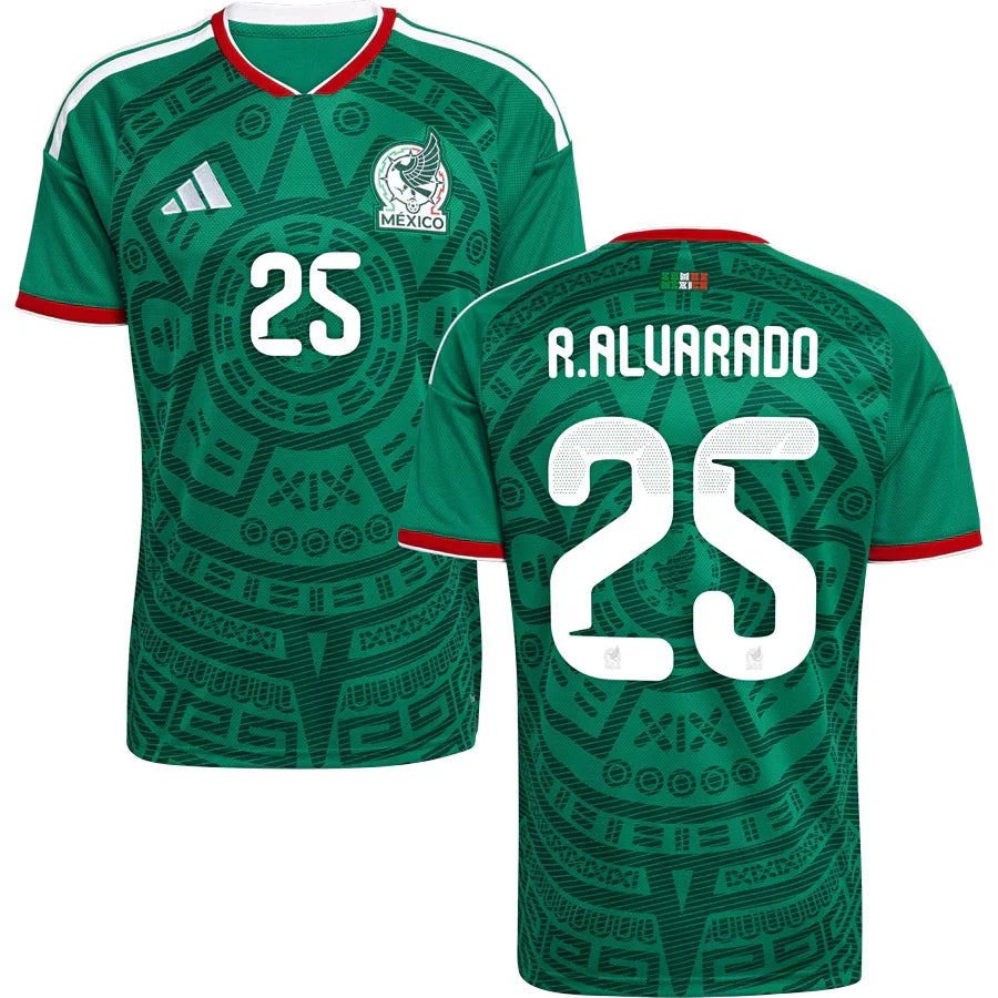 Men’s # 25 Roberto Alvarado Mexico 2026 World Cup Jersey