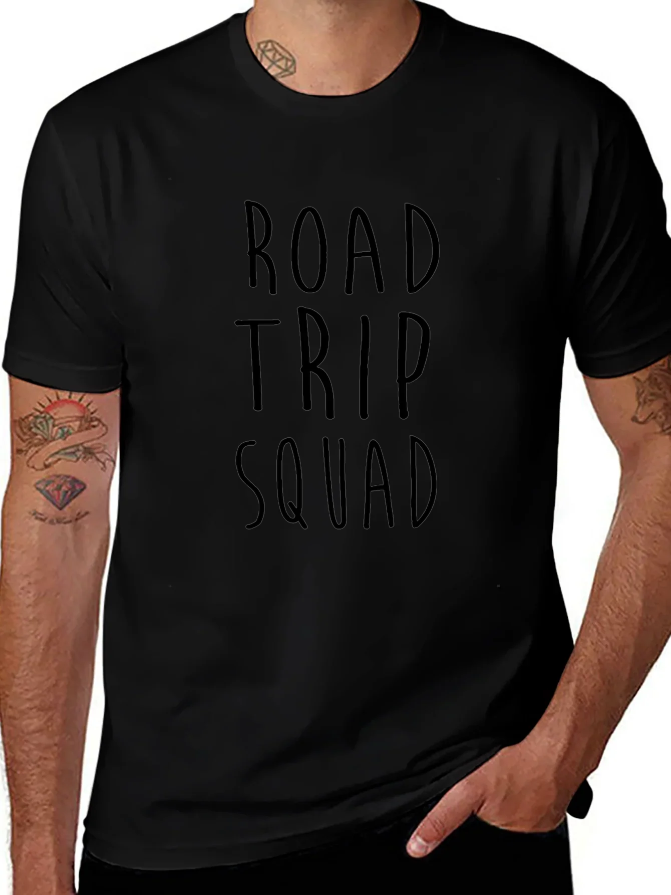 Road Trip Squad Graphic T-Shirt