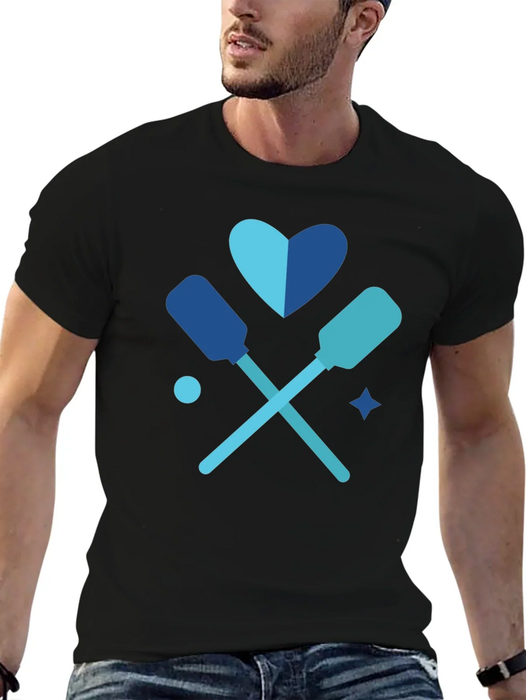 Rowing Heart T-Shirt - Oar Love
