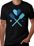 Rowing Heart T-Shirt - Oar Love