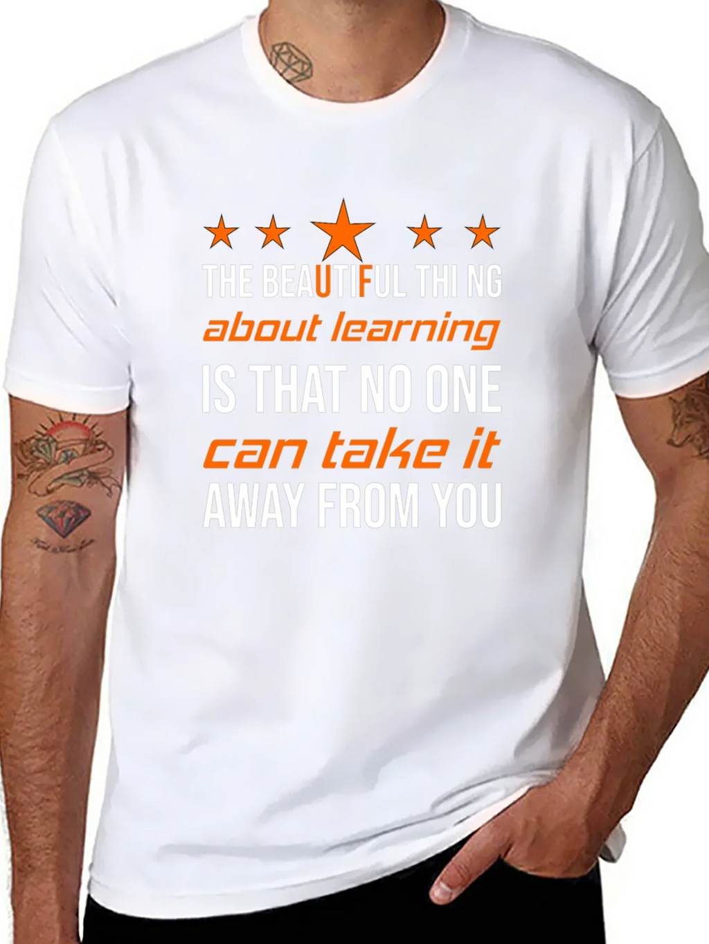 The Beautiful Thing About Learning T-Shirt