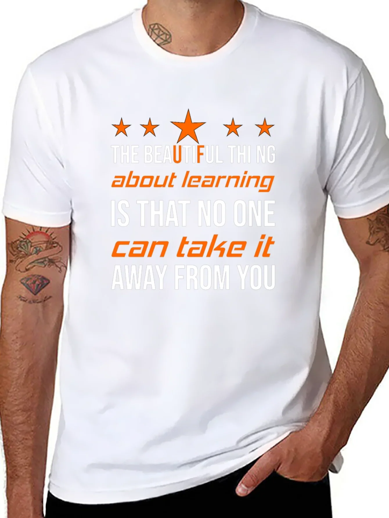 The Beautiful Thing About Learning T-Shirt