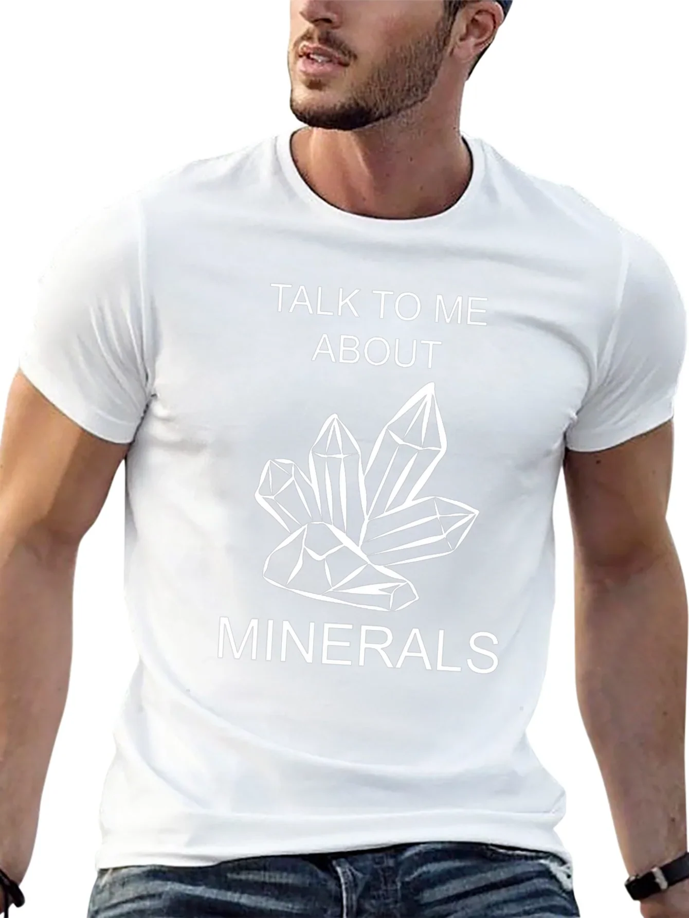 Talk To Me About Minerals T-Shirt - Black