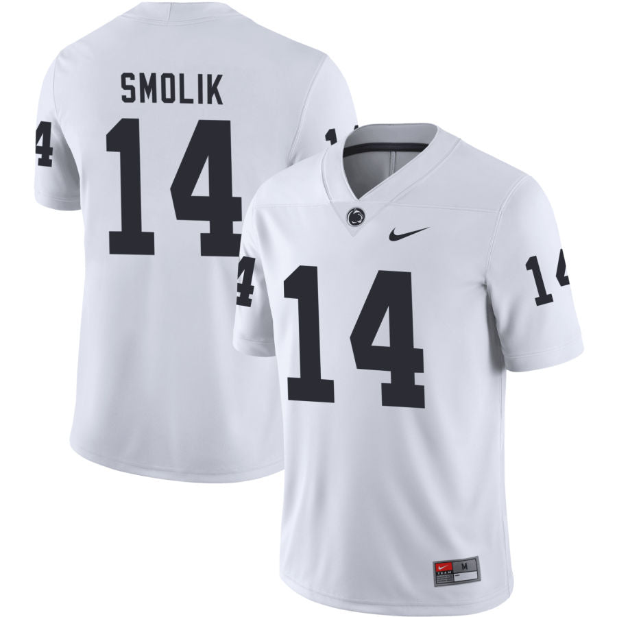 Men’s Penn State #14 Jaxon Smolik Football Jersey