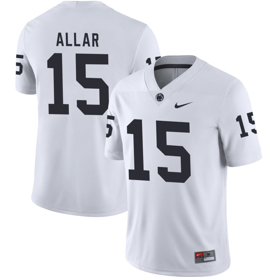 Men’s Penn State #15 Drew Allar Football Jersey