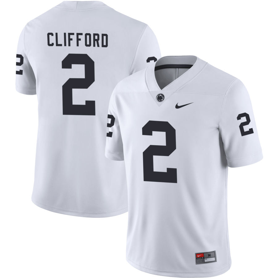 Men’s Penn State #2 Liam Clifford Football Jersey