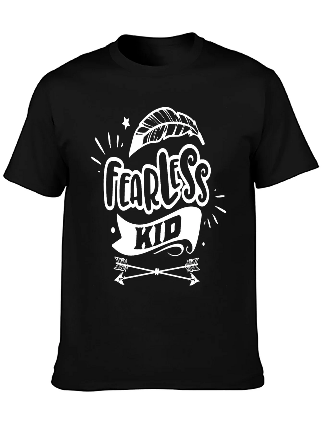 Fearless Kid Graphic T-Shirt