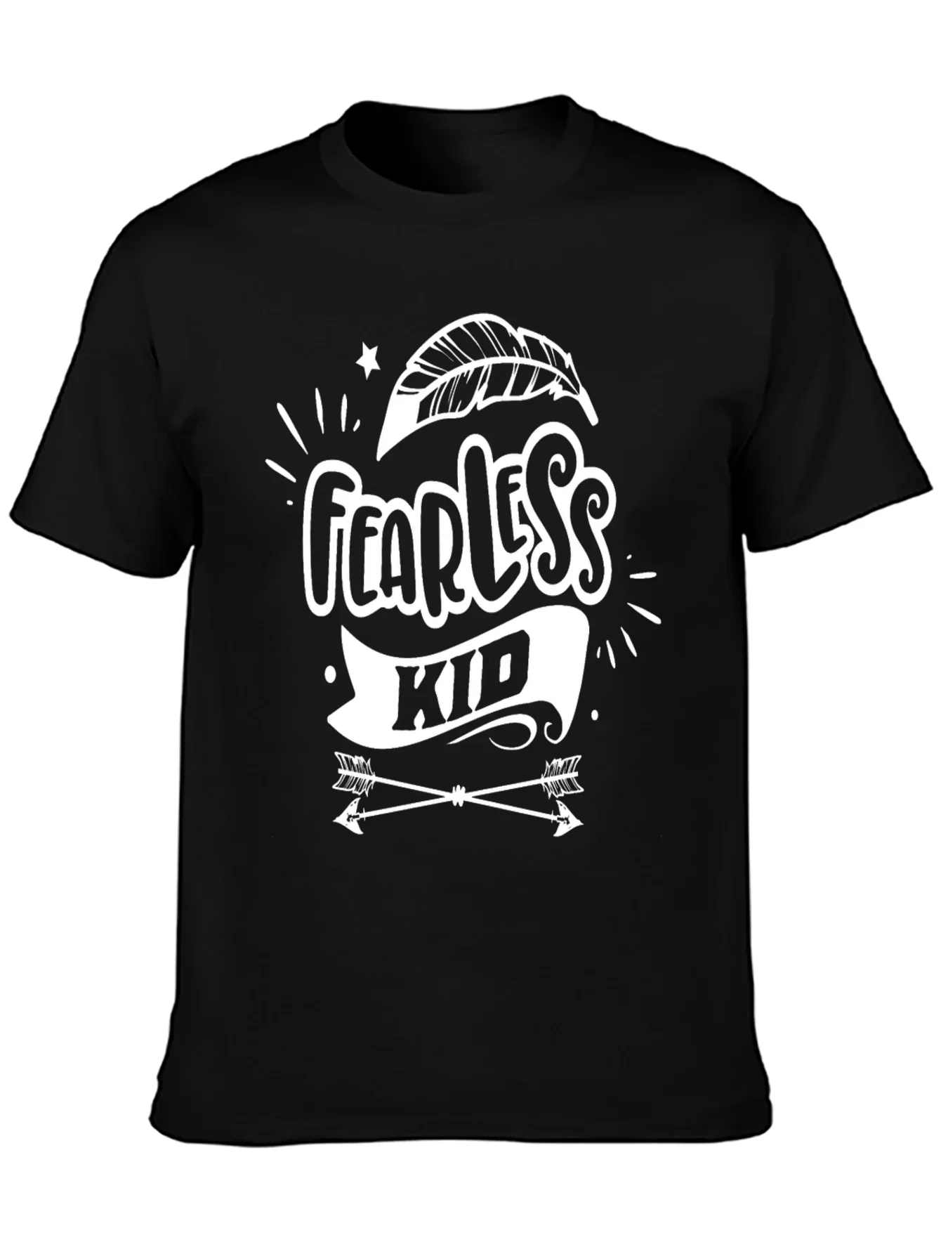 Fearless Kid Graphic T-Shirt