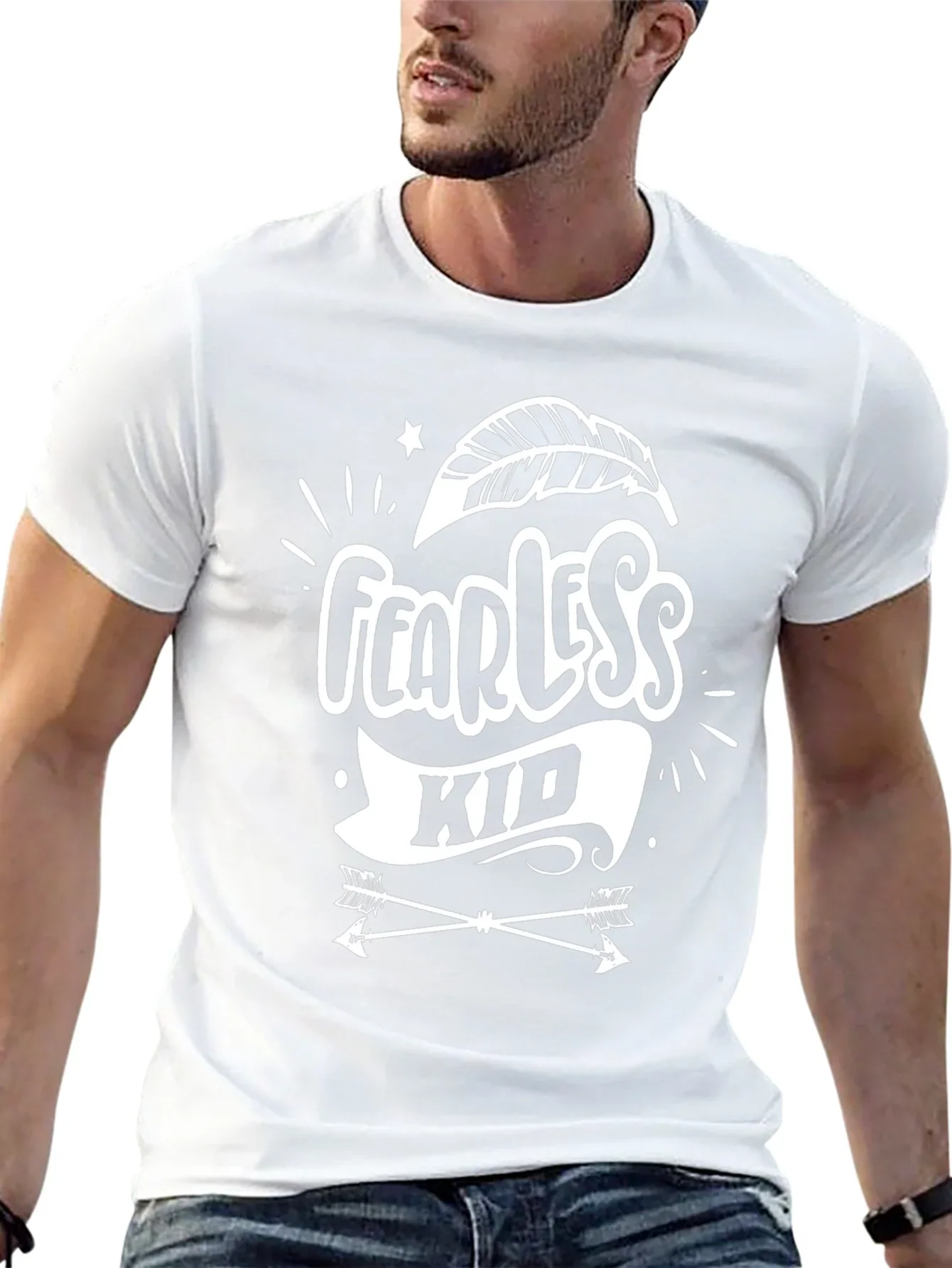Fearless Kid Graphic T-Shirt