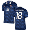 Men’s #18 Zaire-Emery 2026 World Cup France Jersey