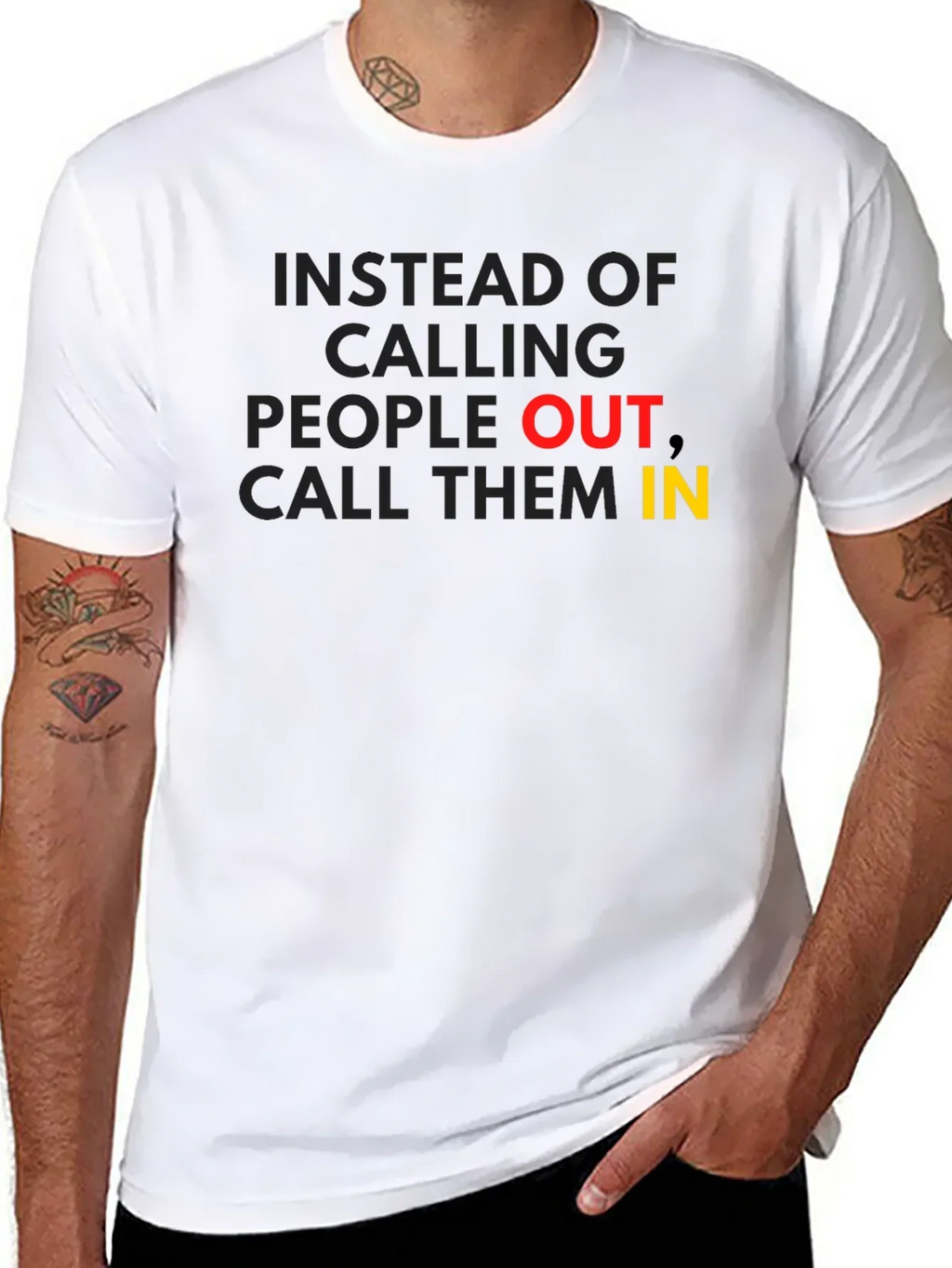 Call Them In - Motivational Graphic T-Shirt