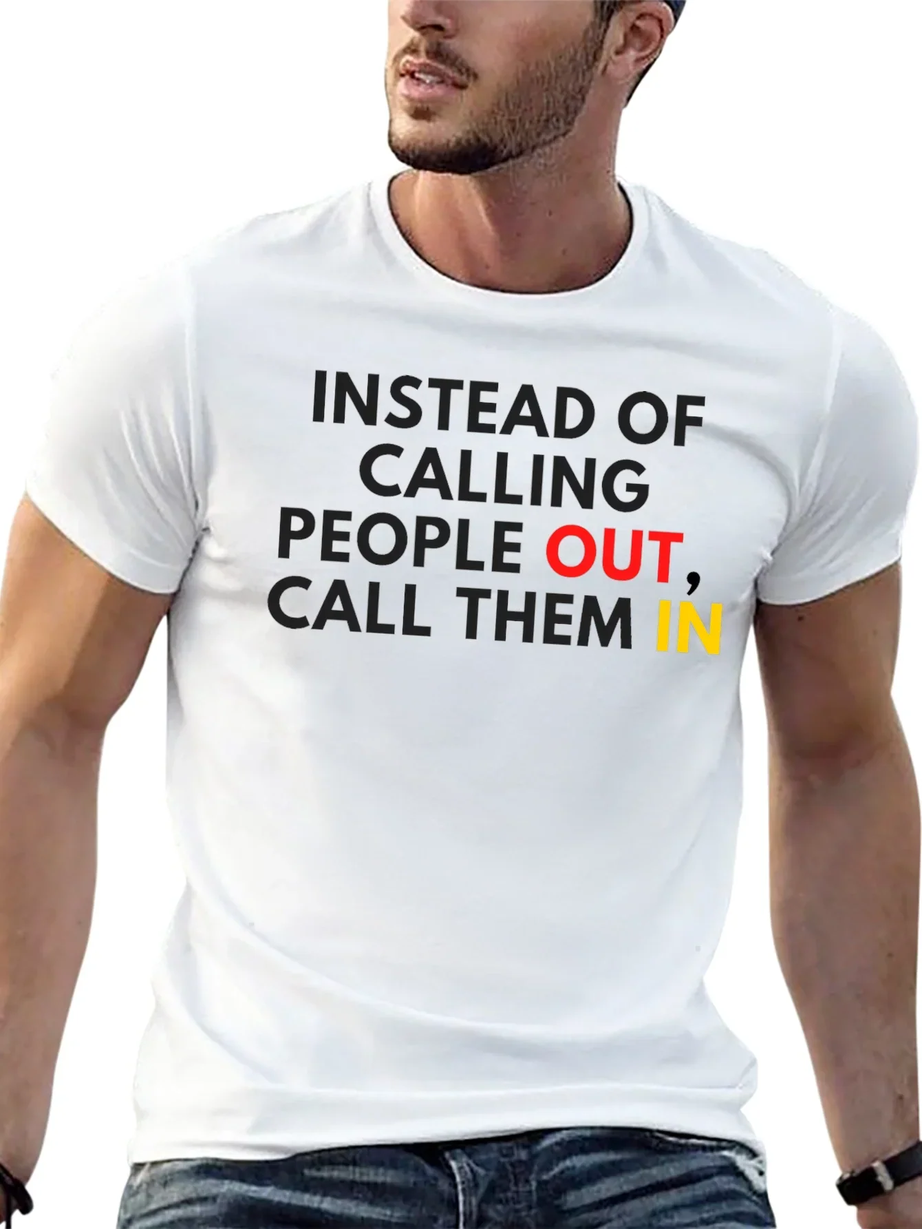 Call Them In - Motivational Graphic T-Shirt