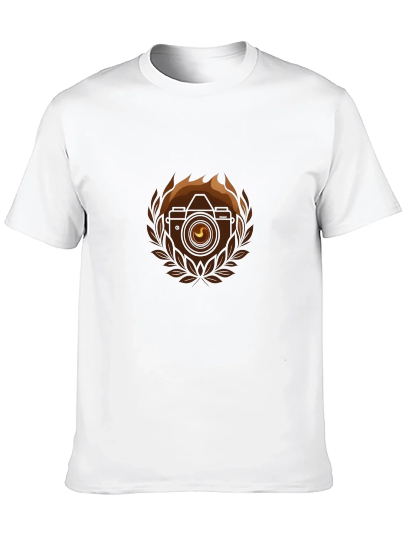 Camera Emblem Black T-Shirt