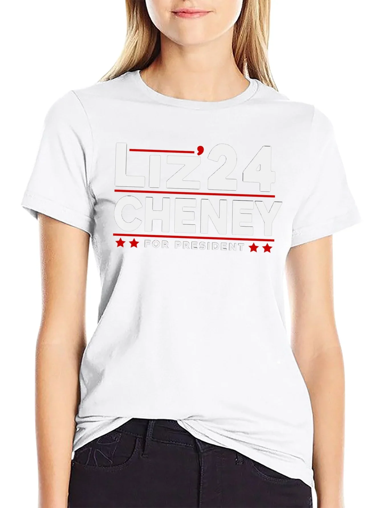 Liz Cheney 24 For President Graphic Tee