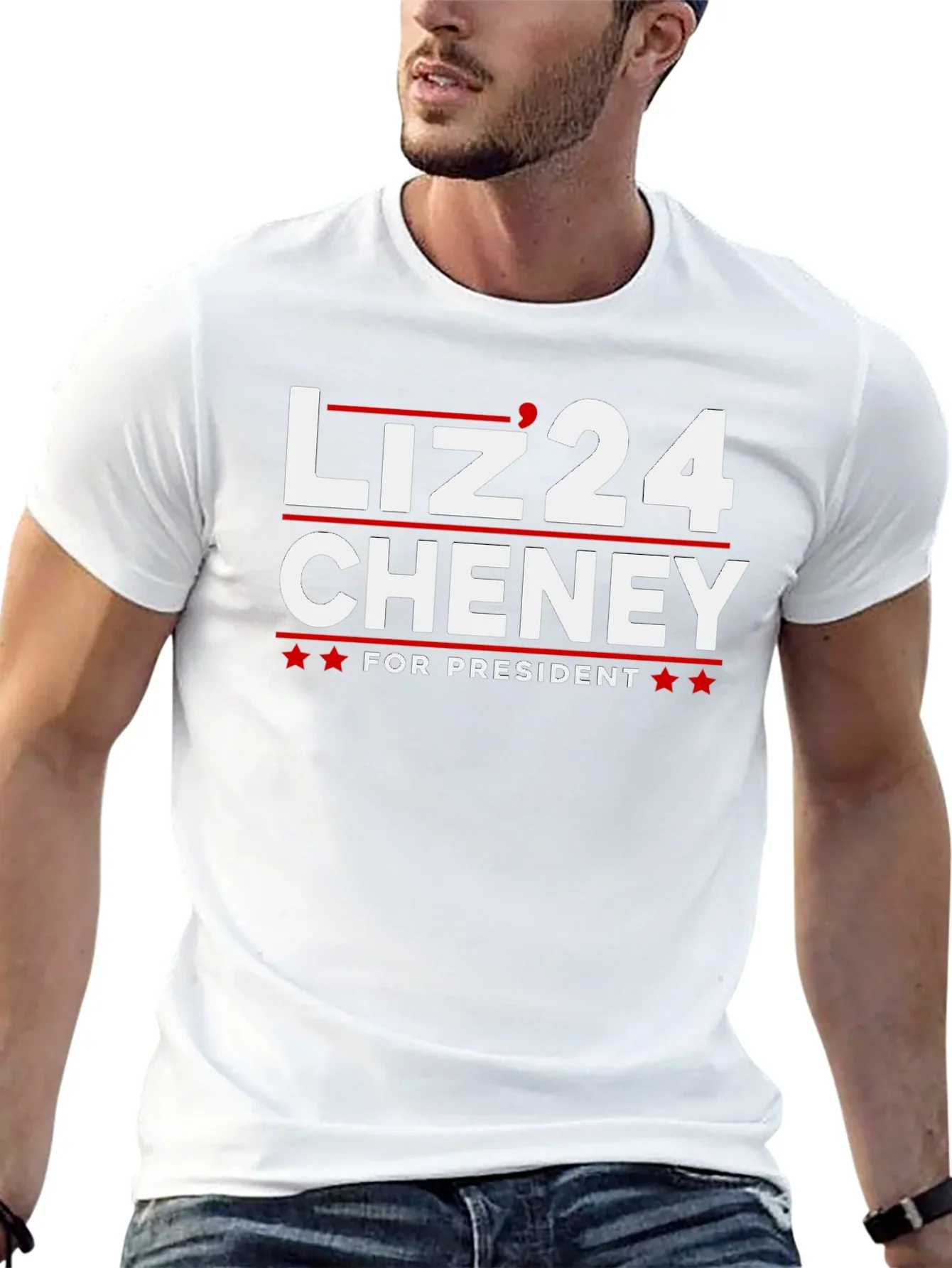 Liz Cheney 24 For President Graphic Tee