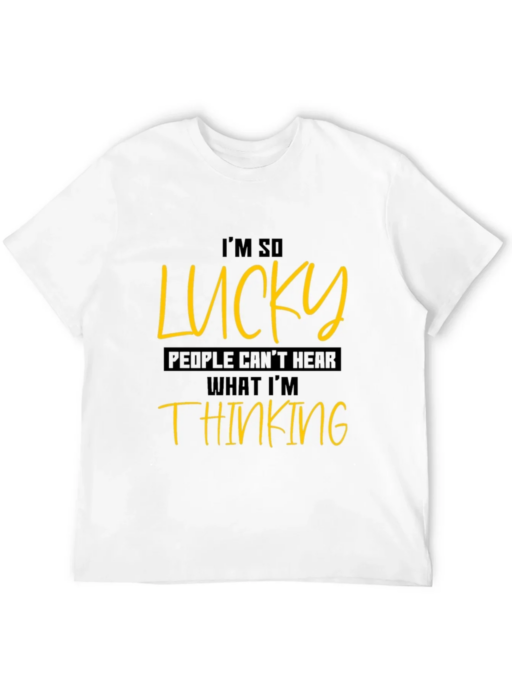 Lucky Statement Graphic Tee