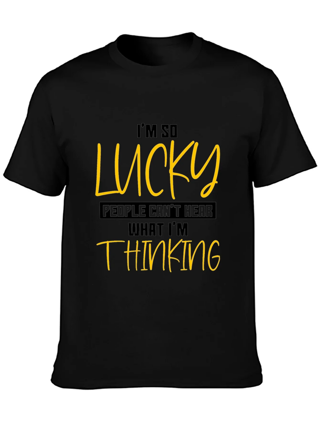 Lucky Statement Graphic Tee