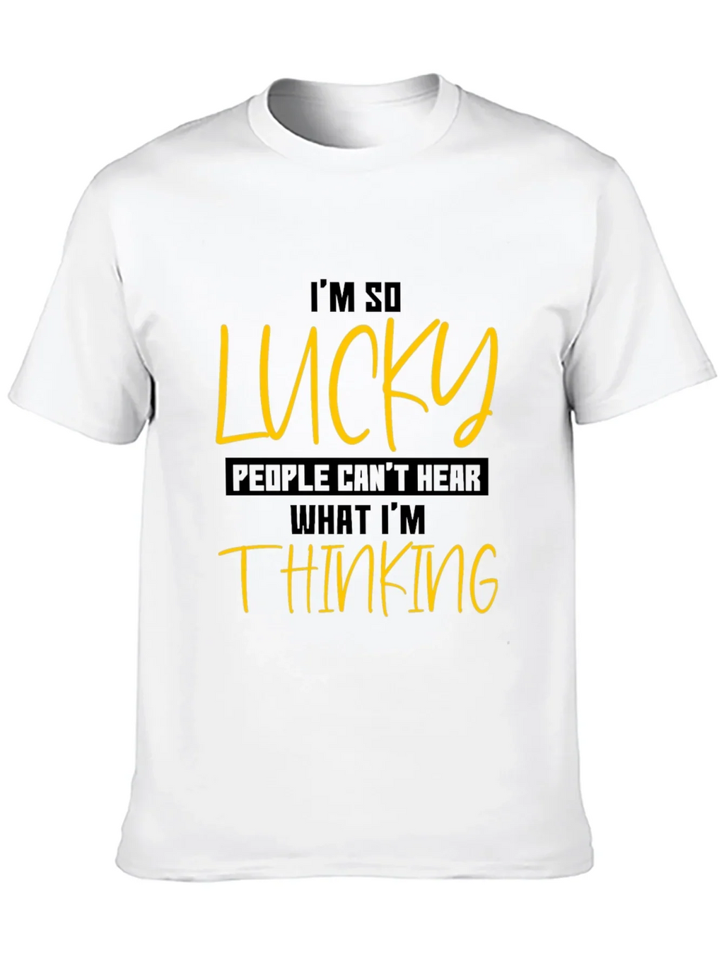 Lucky Statement Graphic Tee