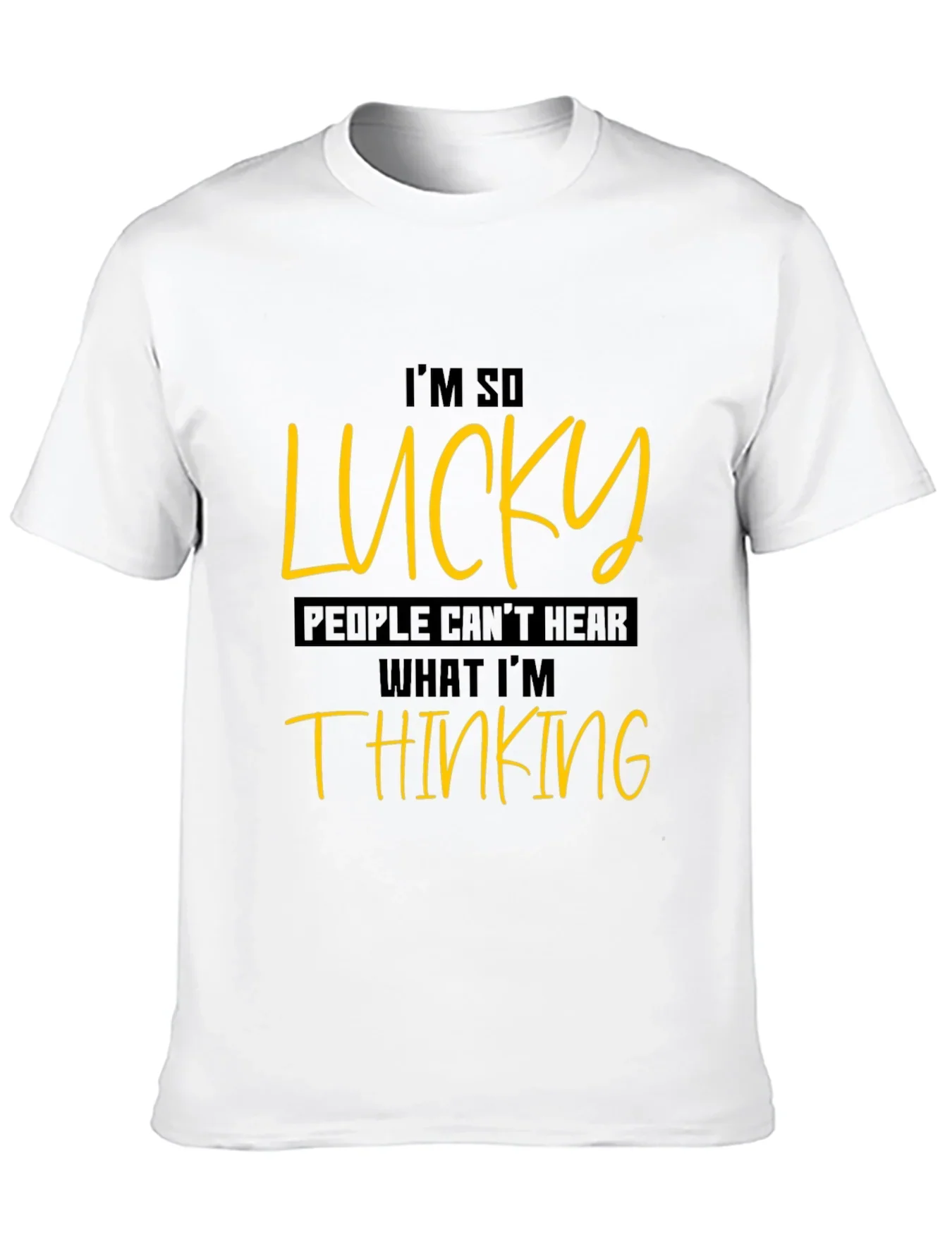 Lucky Statement Graphic Tee