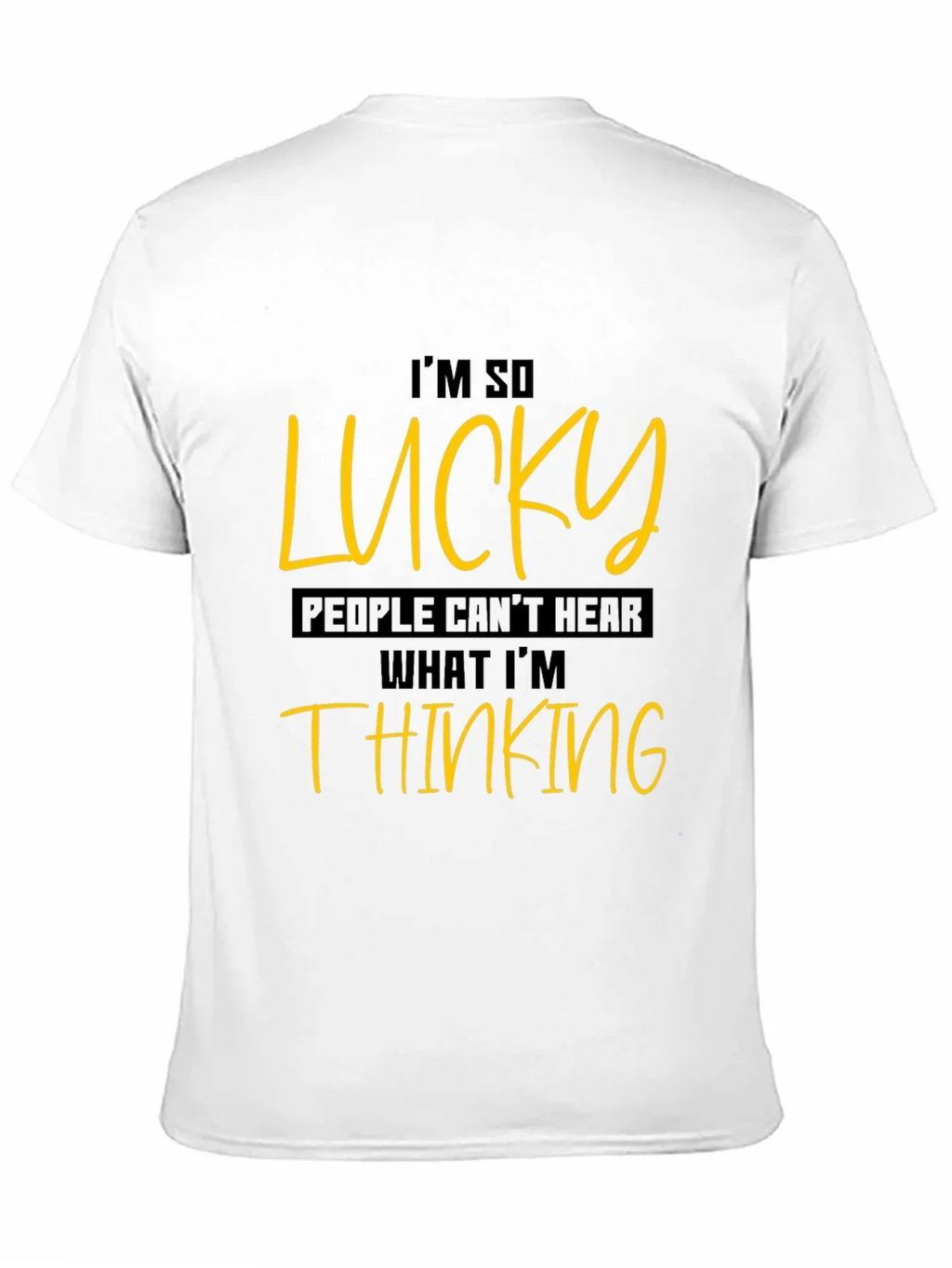 Lucky Statement Graphic Tee