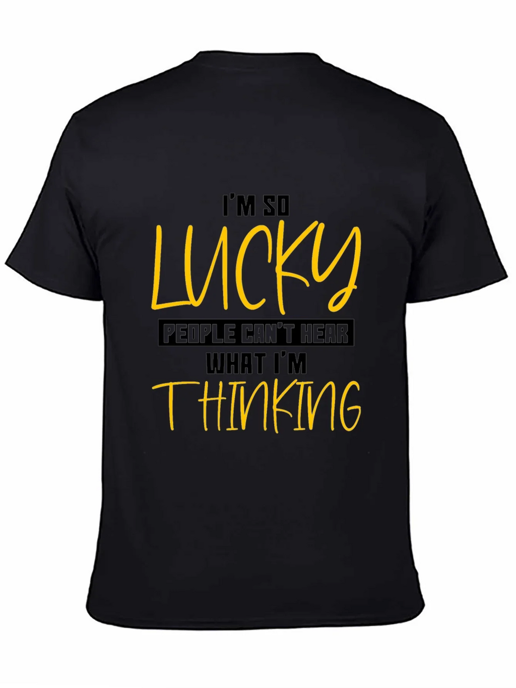 Lucky Statement Graphic Tee