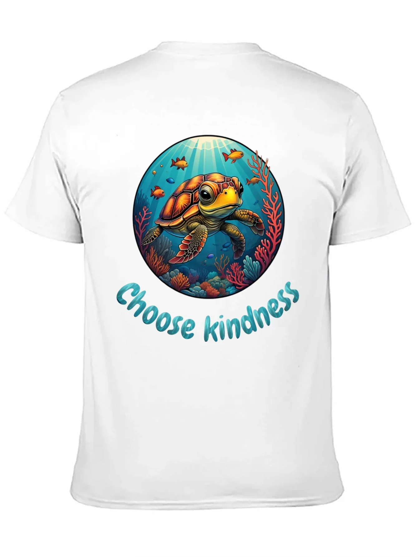 Choose Kindness Turtle Graphic T-Shirt