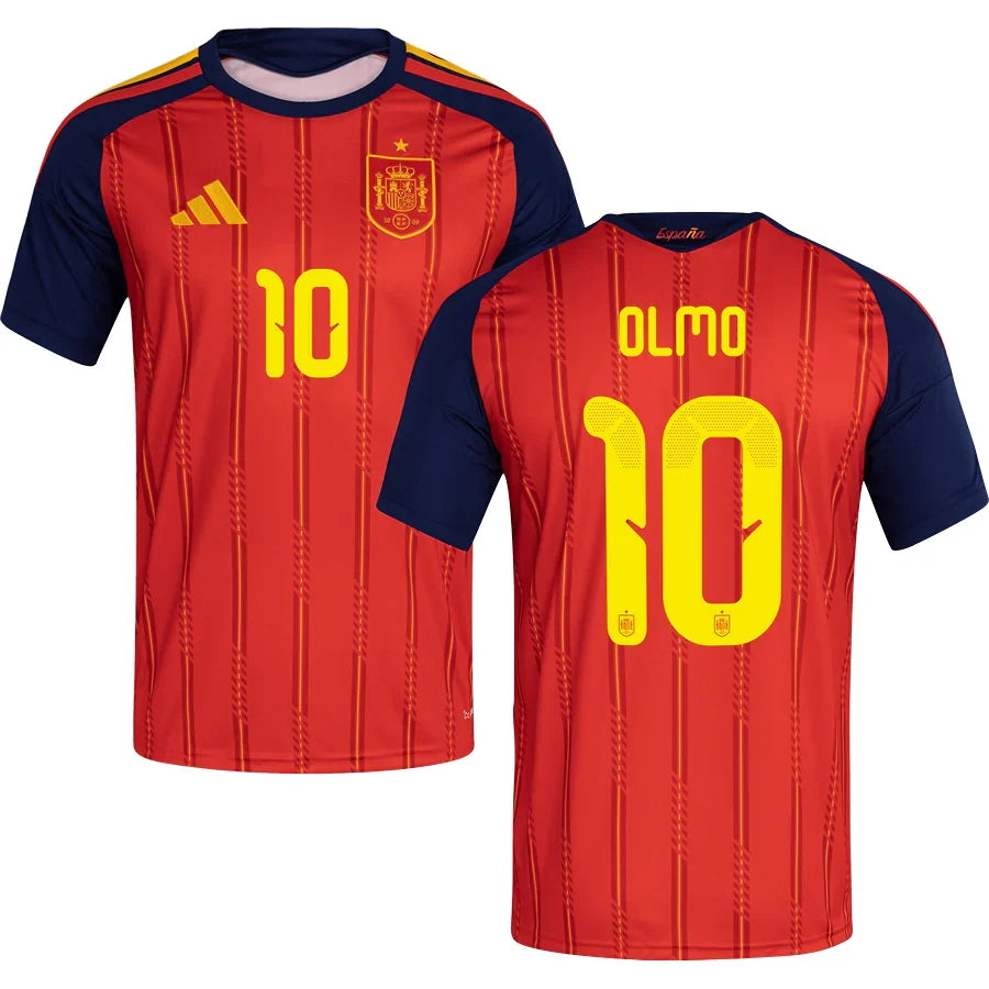 Men’s #10 Olmo 2026 World Cup Spain Jersey