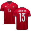 Men’s #15 Joao Neves 2026 World Cup Portugal Jersey