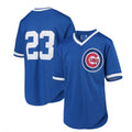 Chicago Cubs #23 Ryne Sandberg  Youth Cooperstown Collection Mesh Batting Practice Jersey - Royal Baseball Jerseys
