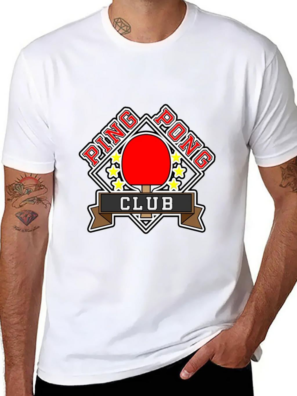 Ping Pong Club Graphic T-Shirt