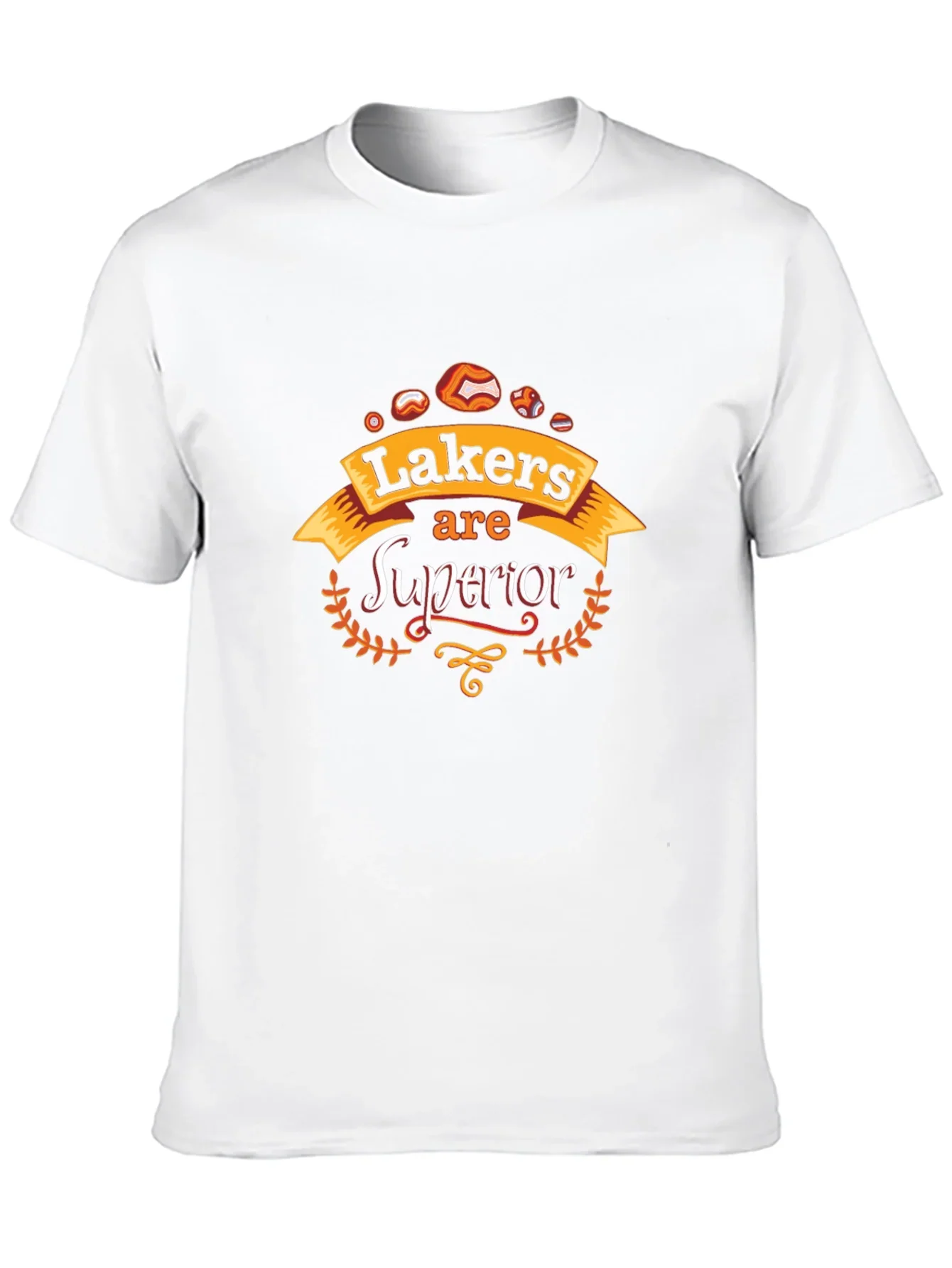 Lakers Superior Black Graphic Tee
