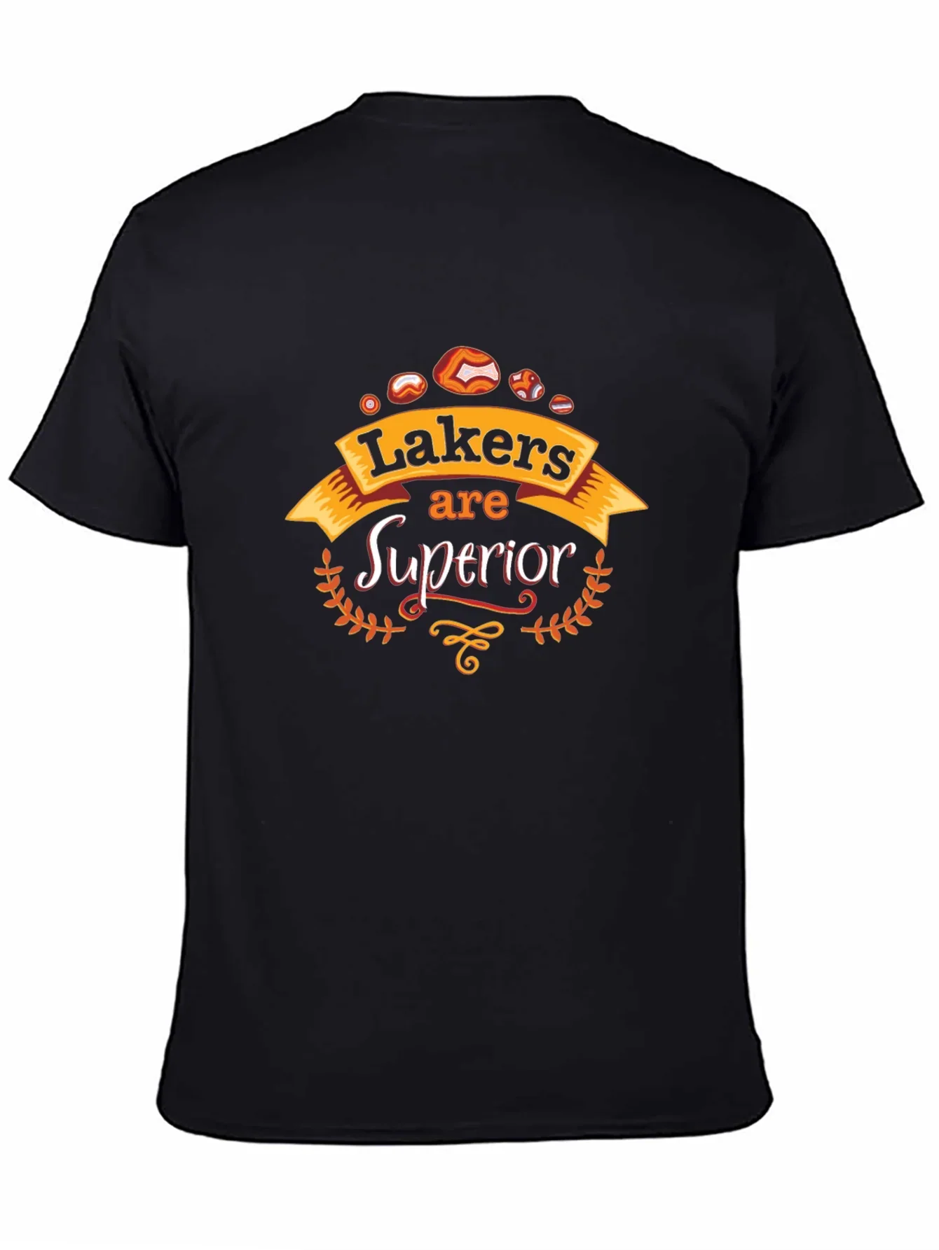 Lakers Superior Black Graphic Tee