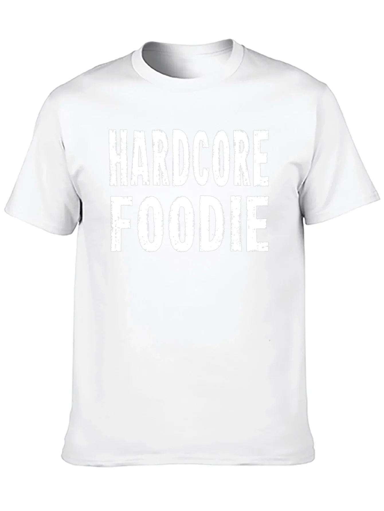 Hardcore Foodie Black Graphic T-Shirt