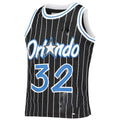 O.Magic #32 Shaquille O'Neal  Preschool Hardwood Classics Throwback Team Jersey  Black Stitched American Basketball Jersey