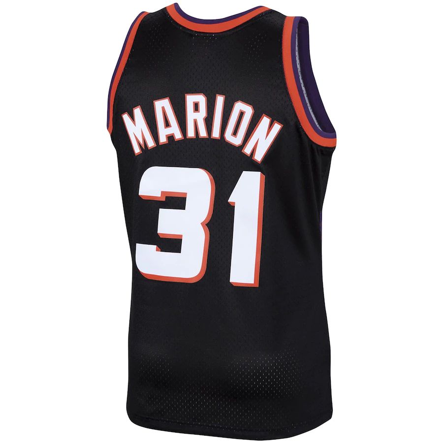 P.Suns #31 Shawn Marion  1999-2000 Hardwood Classics Swingman Player Jersey Black Stitched American Basketball Jersey