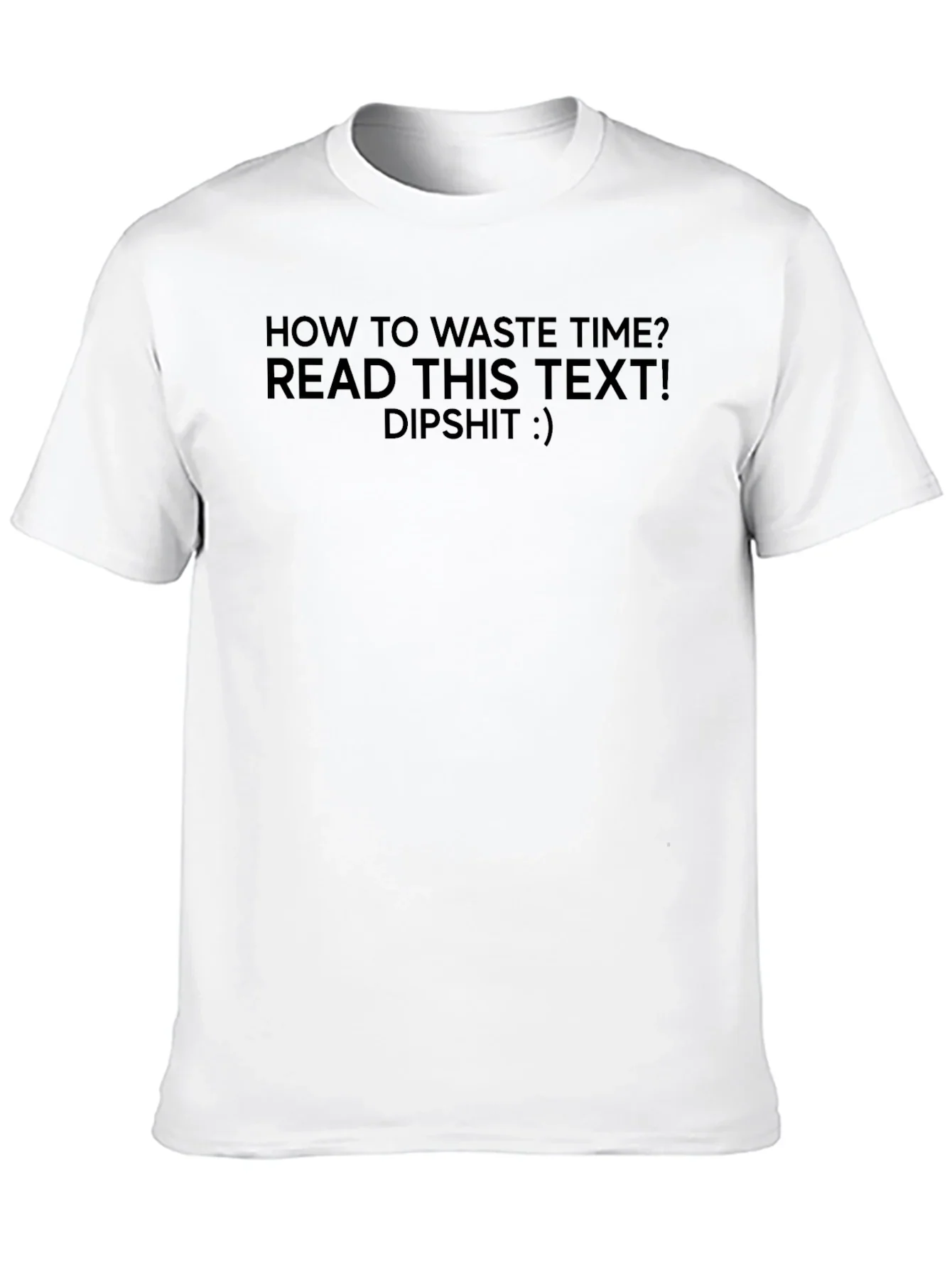Waste Time T-Shirt - Humorous Tee